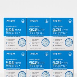 Daily One Lactolab Gut Health Probiotics 6 boxes (6 month supply) / 데일리원 락토랩 장건강 프로바이오틱스 6박스(6개월분)