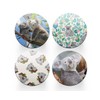 4 x Round Koala Bear Coasters - Animals Wild Women