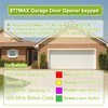 877MAX Keypad with 2 Pack 893MAX Remote, Fit for Liftmaster/Chamberlain