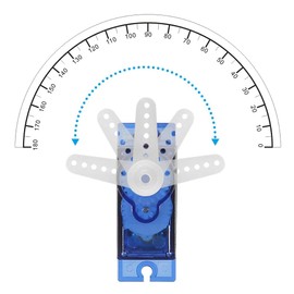 8 Pcs SG90 9G Micro Servo Motor Kit, Mini Servos for RC Robot Arm/Hand/Control with Cable, Mini Servos for Arduino Project