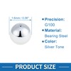 X AUTOHAUX 1.6mm Bearing Ball Bearing Steel G100 Precision Ball