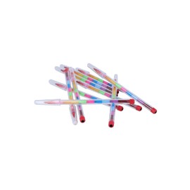 HENBRANDT 10x Swapper Crayons for Kids Swop Point Rainbow Colour Change Stacker Crayon Pen Children’s Stocking Fillers Wedding Activity Pack Birthday Loot Bag Party Favours Boys and Girls Unisex