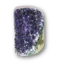 Amethyst Kristall 100% Natur | Amethyst Edelstein Drusenstück | Kristall Cluster (N-620)