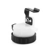 Zohisin Reservoir for motorcycle brakes, universal fluid reservoir with support