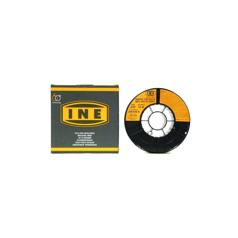 INEFIL ER70S-6 .035-Inch on 10-Pound Spool Carbon Steel Mig Solid