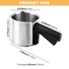 Kitchen Flour Sifter for Baking, 3 Cup Stainless Steel Flour