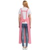 Nanxson Unisex Apron TPU Waterproof Apron H-shaped Shoulder Strap Work