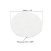 PATIKIL 30mm/1.18" Foam Lid Liner, 50 Pack PS Foam Resistant