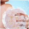 FOMIYES Dual Function Mesh Scrubber for Deep Exfoliation Lather for