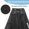 WANDF Swim Bag Mesh Drawstring Backpack Beach Backpack for Swimming,