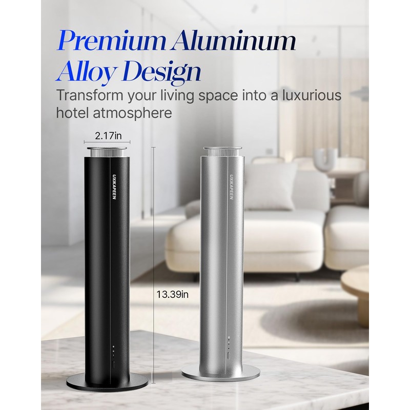 Diffuser for Home Large Room,Waterless Essential Oil Diffuser with 2000