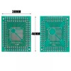 10 PCB 프로토 보드 SMD에서 DIP 어댑터 플레이트 변환기 TQFP