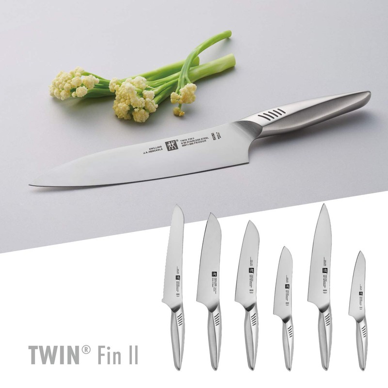 ZWILLING 30910-002 Knife Set, Silver, 2-Piece Set