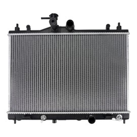 KAC CU13002 Assembly Engine Coolant Aluminum Radiator Replacement for 2007-2012 Versa 1.8L, 2012 Versa 1.6L