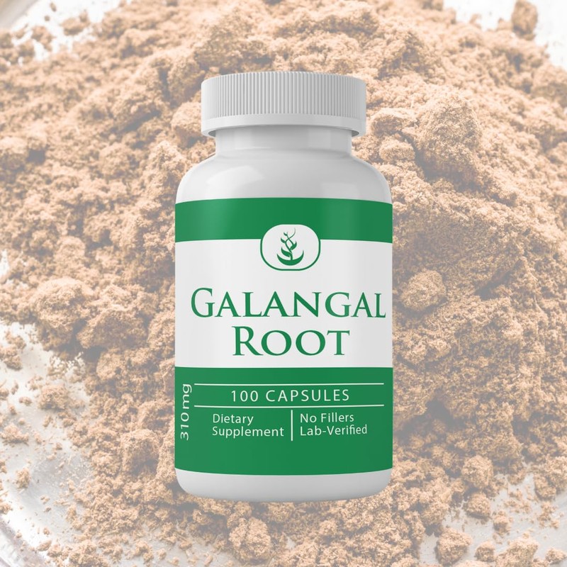 PURE ORIGINAL INGREDIENTS Galangal Root (100 Capsules), Always Pure, No