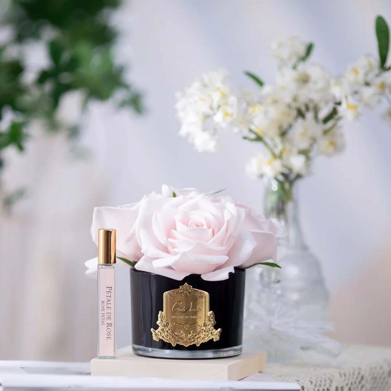 Cote Noire-Five Roses in Black and French Pink