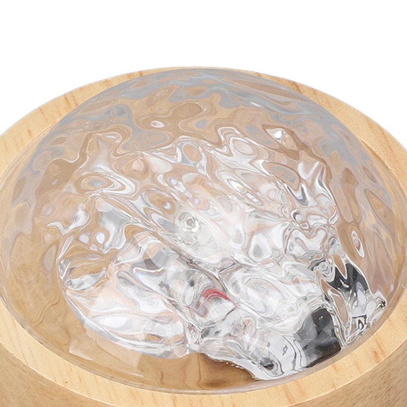 Dynamic Rotating Water Ripple Night Light, Color Changing Crystal Lamp
