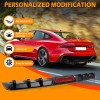 JMTBNO For Mazda 3 Speed 3 Lower Rear Bumper Lip