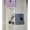 Tiny Book Bookmark Key Chain - Creative Twist on Normal