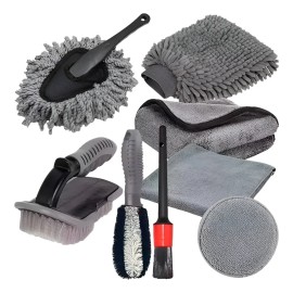Kit De Lavado Auto/moto 8 Piezas