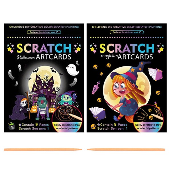 Georgie Porgy Scratch Picture Set DIY Craft Sets for Children