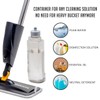 OVENTE Microfiber Spray Mop for Floor Cleaning with Refillable Bottle,