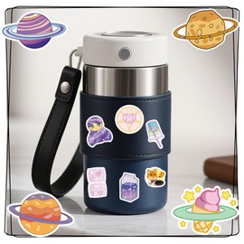 CUTELIILI Water Bottle Cute Vinyl Stickers for Kids, Kawaii Kid Stickers Pack, Waterproof Laptop Classroom Stickers Toddler Kid Travel Essential 300 Pcs