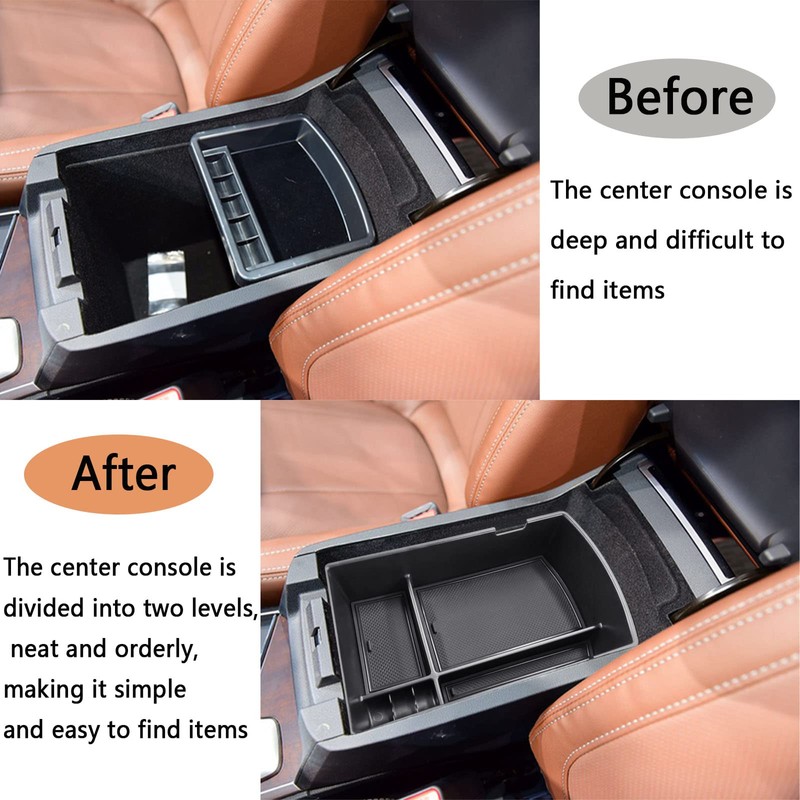 TACORBO Center Console Organizer Compatible with Subaru Ascent 2019 2020