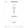 McAlpine 1 1.5" BSP Centre Pin Belfast Sink Waste BSW6CP2H