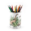 Pen Cup Dinosaur with 12 Triangular Colouring Pencils, Children's Pen