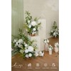 Ling's Moment 17.5" Tall Free Standing Artificial Flowers Arrangements 4