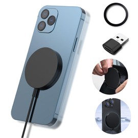 Wireless Charger, Magsafe Charger, Twofox Magnetic Wireless Charger, Wireless Charger, Magnet, Compatible Rapid Charging, Strong Magnetic Absorption, Maximum 15W Output, i-Phone15/Plus/Pro/Pro Max,