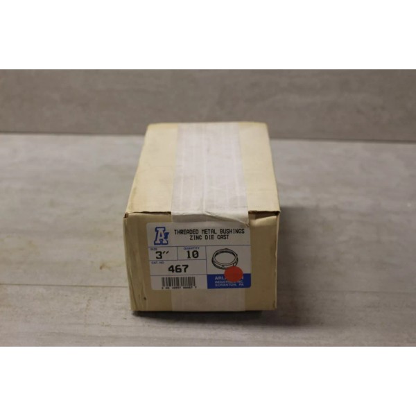 Arlington 10pcs Arlington 3" threaded metal bushings Zinc Die Cast