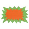 Neon Starbursts Cut-Outs - Perfect for School-Boards, Offices, Memos, Arts