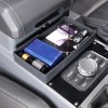 auguisy-motortrim Black Center Console Water Cup Storage Box Tray Fit