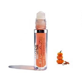 MODE Lip Glaze PUMPKIN SPICE Flavored Roll On Lip Gloss Delicious Wet Shine