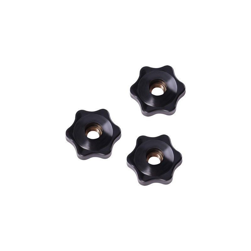 AOMIKITSTU Star Grip Nuts, Pack of 15, Star Head Clamping