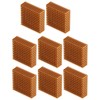 8Pcs Cooling Fins Aluminum Alloy Power Radiator Slotted Heatsink for