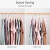 100 Counts Hanger Connector Hooks for Clothes Storage,Space Saving Organizer,Space
