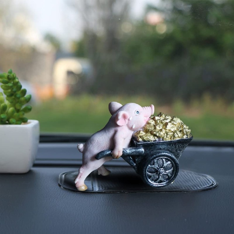 Myth Square, Gold Nugget, Carrying Pig, Feng Shui, Object, Exam,