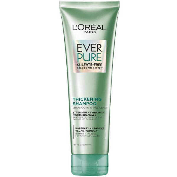 L'Oreal Paris Thickening Sulfate Free Shampoo, Thickens + Strengthens Thin,