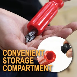 BoxerTool 39 Piece Magnetic Screwdriver Tool Kit - Precision Sockets, Bits, and Screwdriver Set - Compact Tool Kit