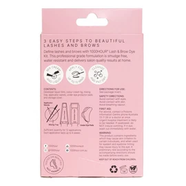 1000 Hour Eyelash & Brow Dye Kit Dark Brown