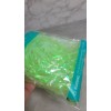 Easter Basket Grass Plastic Neon Green Shiny Christmas Filler Decor