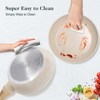 M MELENTA Pots and Pans Set Non Stick, 11pcs Ceramic