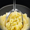 GREATLINK Potato Masher,Heavy Duty Stainless Steel kitchen Steel Potato Masher,Mashed