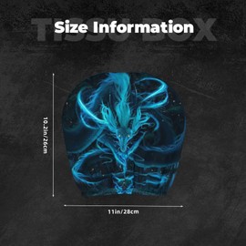 Blue Dragon Universal Car Headrest Cover Soft Car Seat Head Rest Cover Protector Fabric Head Rest Coverings for SUV Car Truck Auto Accessories 1 Piece