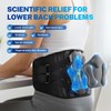 Fitomo Lumbar Support Back Brace, 3D Support Cushion, Ergonomic Support