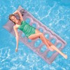 Pool Floats - Inflating Water Lounger | Foldable Portable Pool
