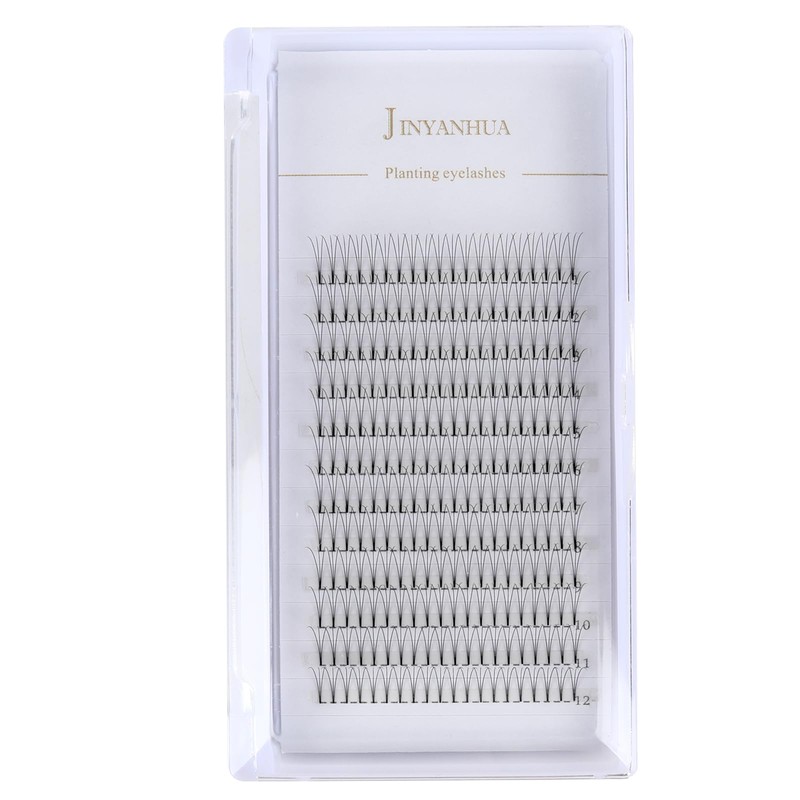 Premade Eyelash Fans Extension 8-15mm Length 3D/4d/5d/6d/7d/8d 0.07mm Short Stem